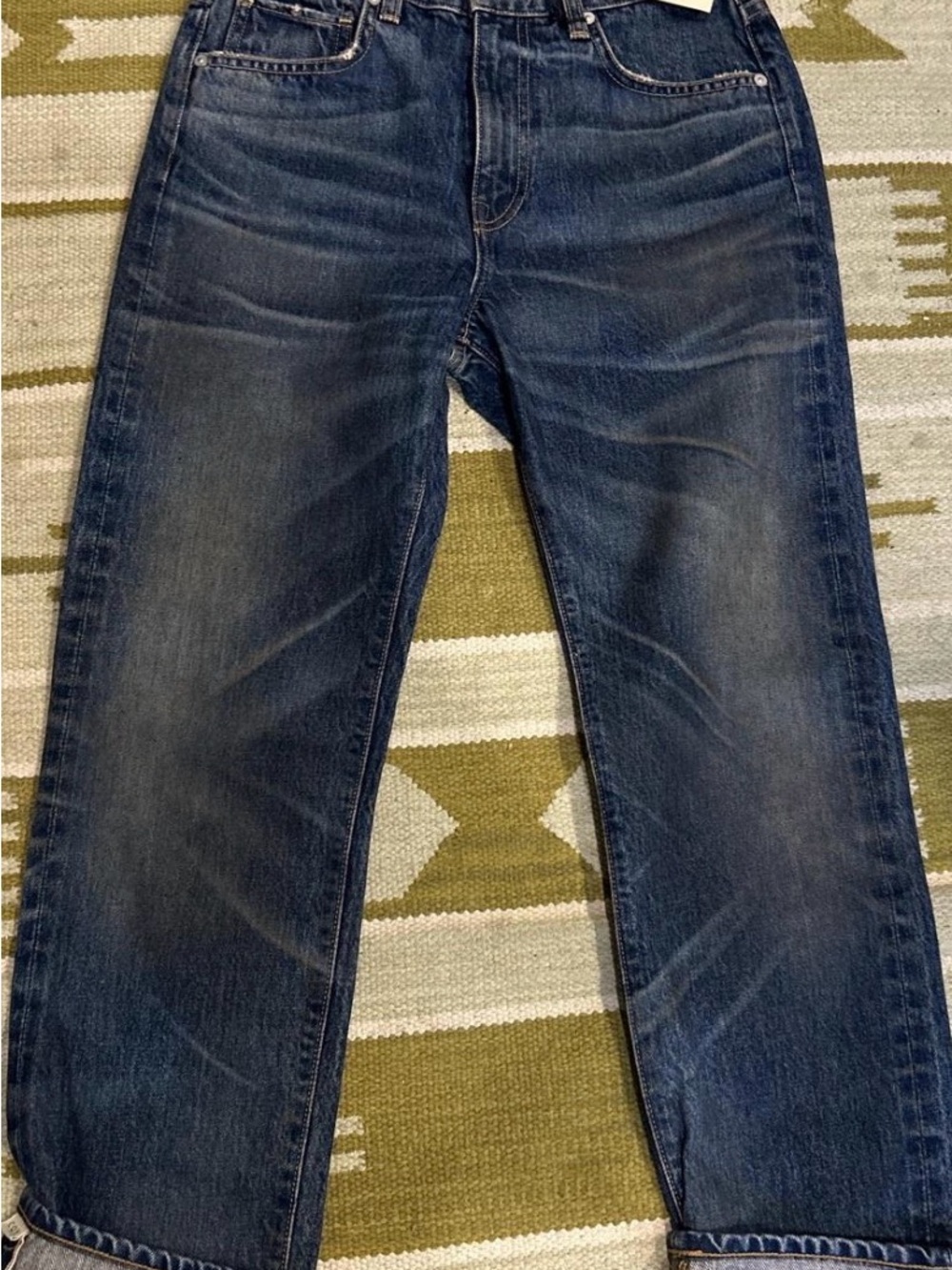 Women’s Straight-Leg CQY selvedge jeans, waist 26 | BRAND NEW!! NEVER WORN!!